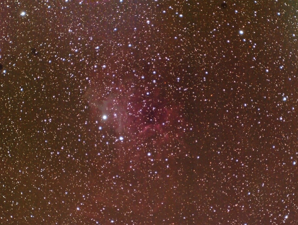 Flaming Star Nebula