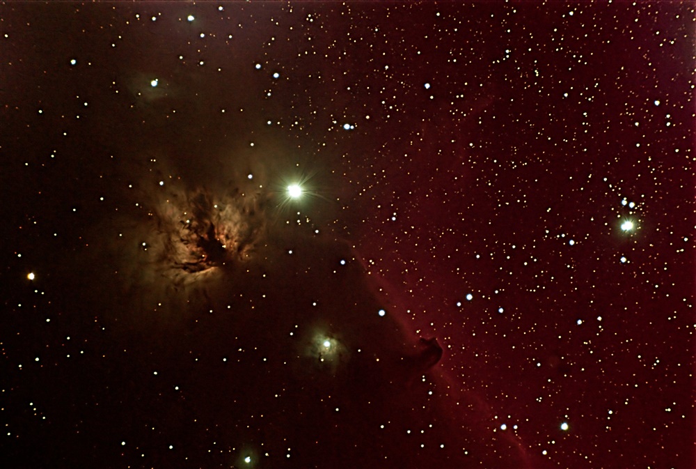 NGC 2024 - Flame Nebula and Horsehead Nebula