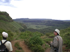 Walk in Menengai Crater