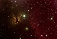 NGC 2024 - Flame Nebula and Horsehead Nebula